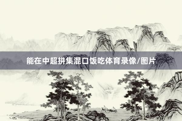 能在中超拼集混口饭吃体育录像/图片