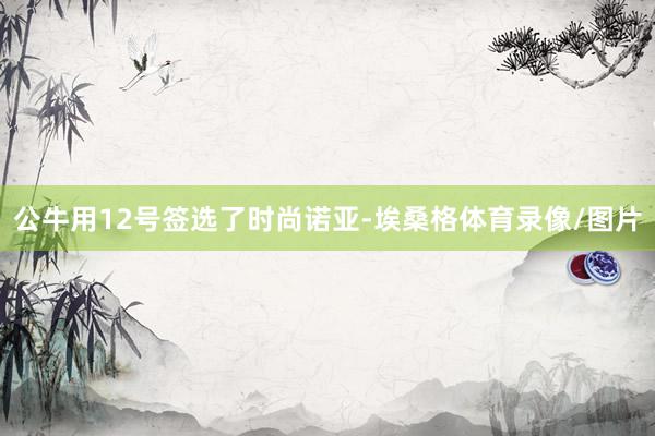 公牛用12号签选了时尚诺亚-埃桑格体育录像/图片