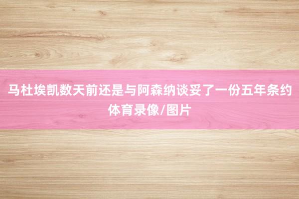 马杜埃凯数天前还是与阿森纳谈妥了一份五年条约体育录像/图片