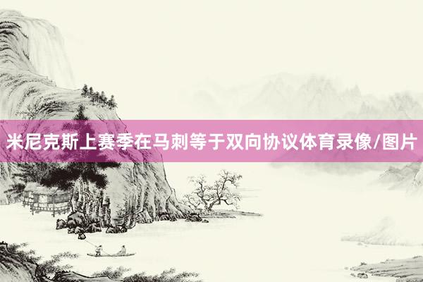 米尼克斯上赛季在马刺等于双向协议体育录像/图片