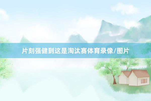 片刻强健到这是淘汰赛体育录像/图片