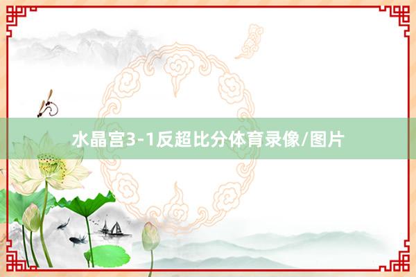 水晶宫3-1反超比分体育录像/图片