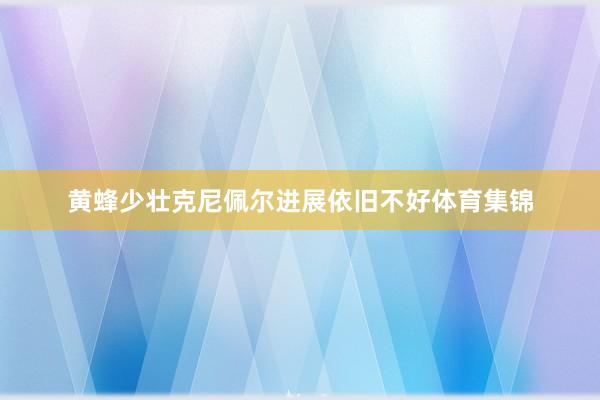 黄蜂少壮克尼佩尔进展依旧不好体育集锦
